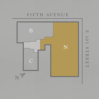 Bathroom Floor Cabinets on Floor Plans   1212 Fifth Avenue Condominium